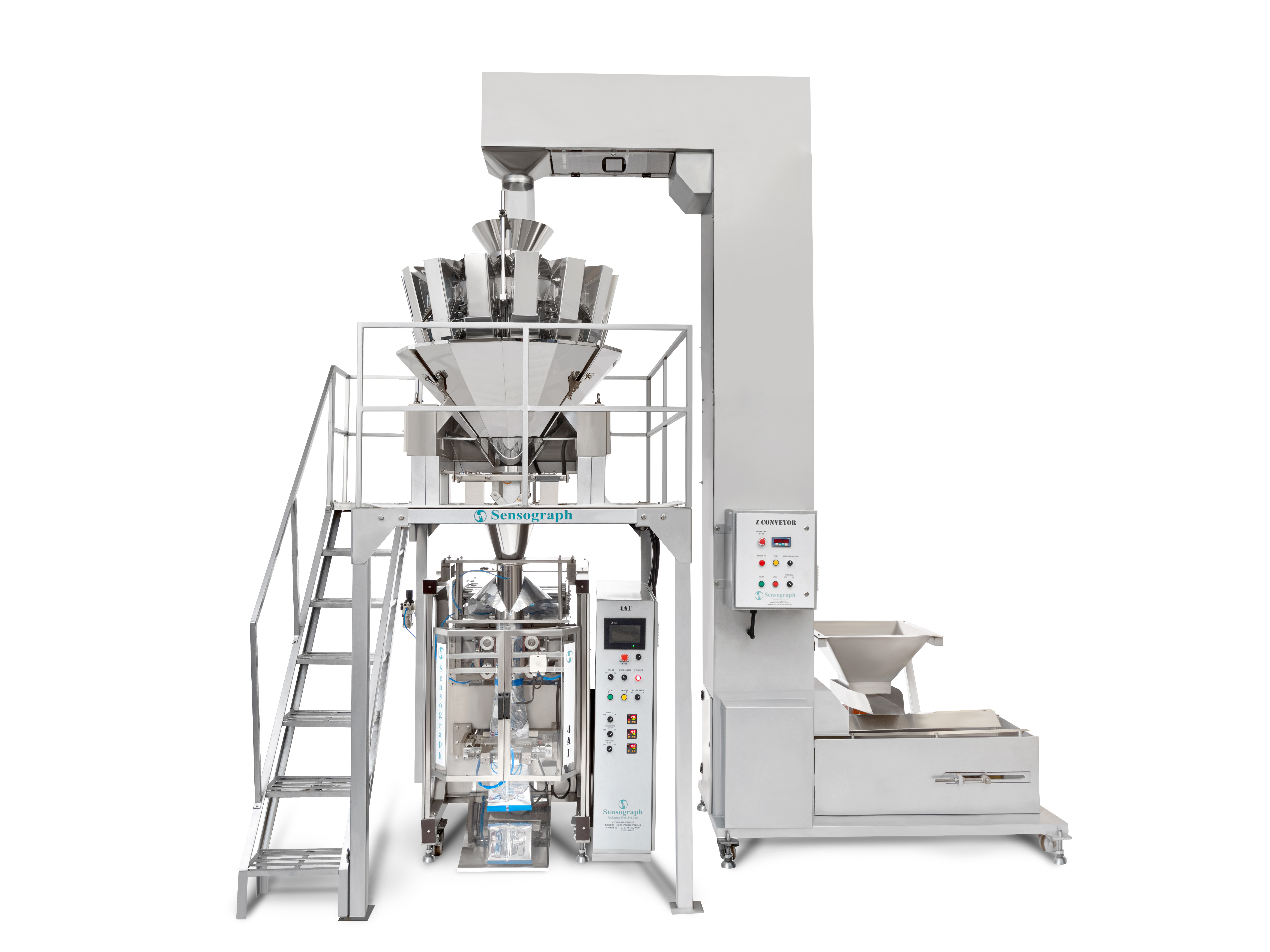 14 Head Weigher with Servo Bagger Model No. SM-504